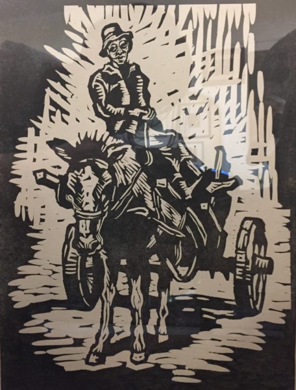 Gregoire_Man and donkey