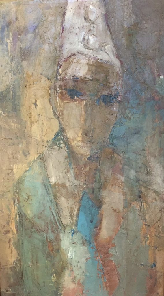 Frank Spears_Clown with white hat